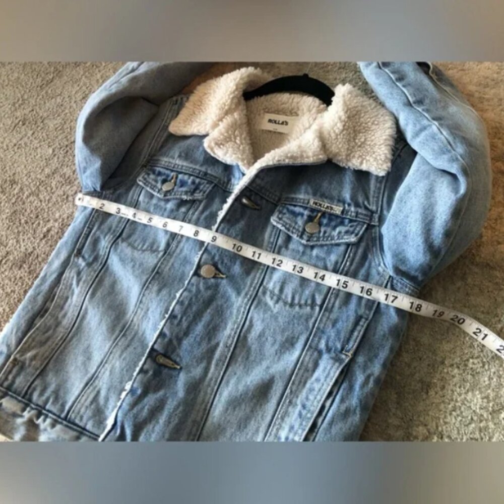 Rolla’s Lined Jean Jacket - image 6
